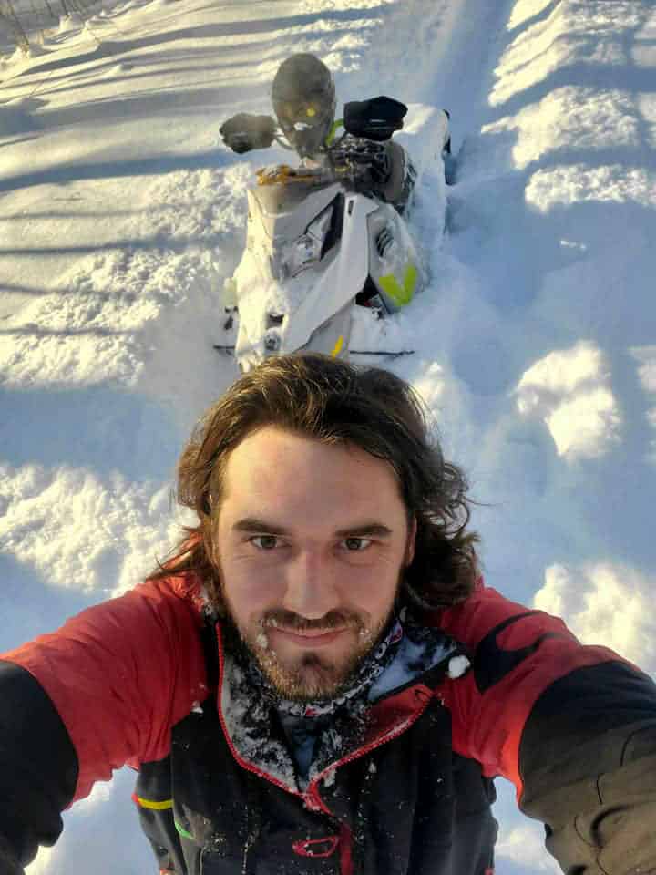 Stephen Perkins Vermont snowmobiling